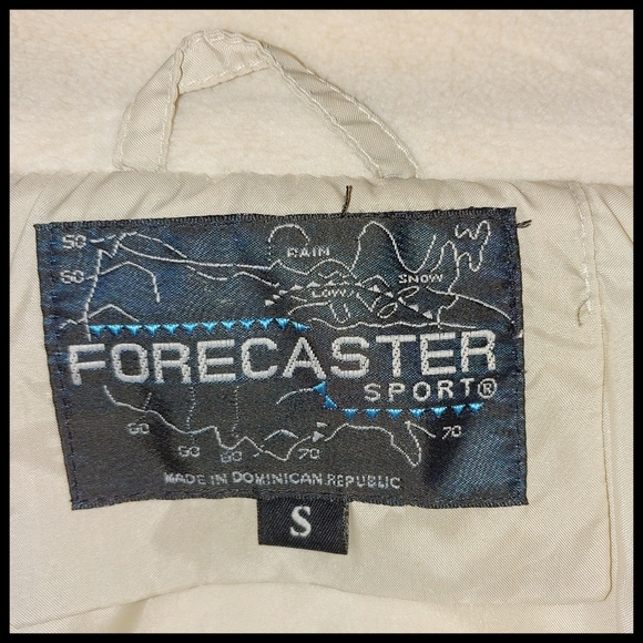 Forecaster Lined Fleece Coat Small - Picture 6 of 8